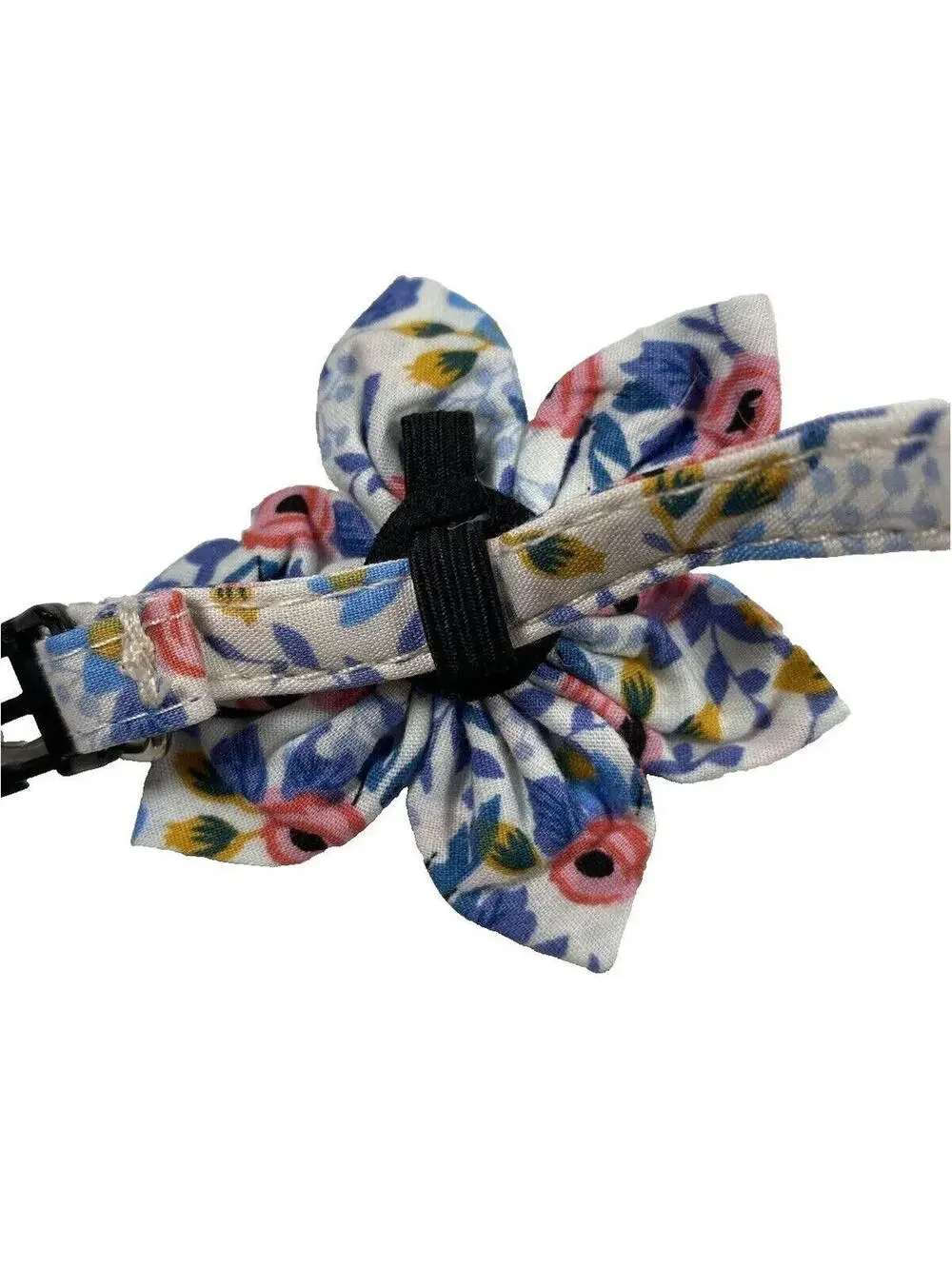 Dog Collar New Adjustable With Flower